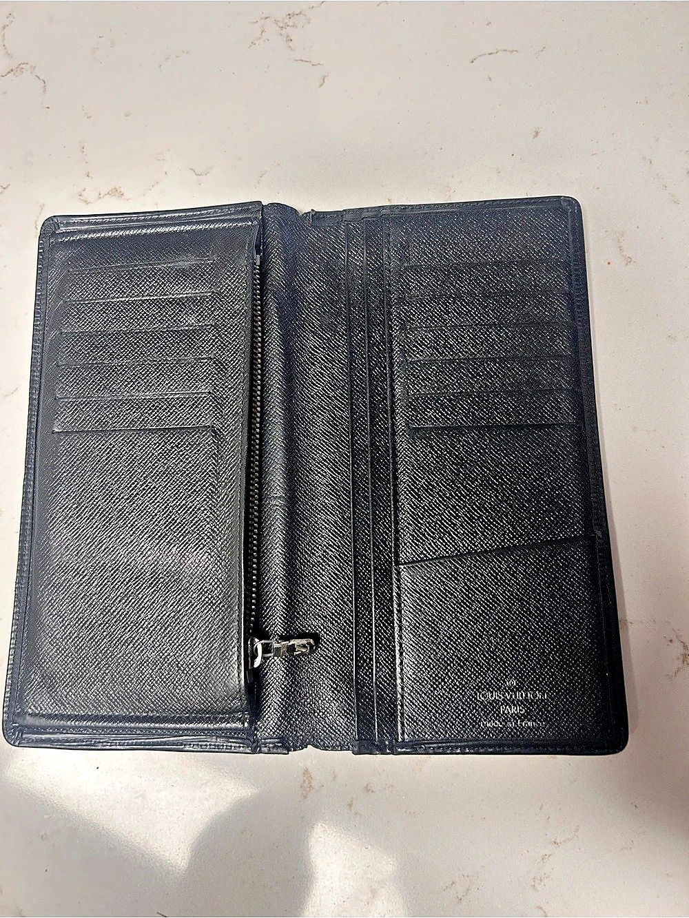 Louis Vuitton Brazza Wallet in Black